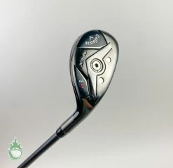 Used RH Callaway APEX ’19 3 Hybrid 20* KBS 80g Stiff Flex Graphite Golf Club