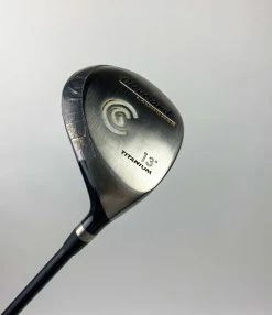 Used RH Cleveland Launcher 3+ Fairway 13* Wood Stiff Flex Graphite Golf Club