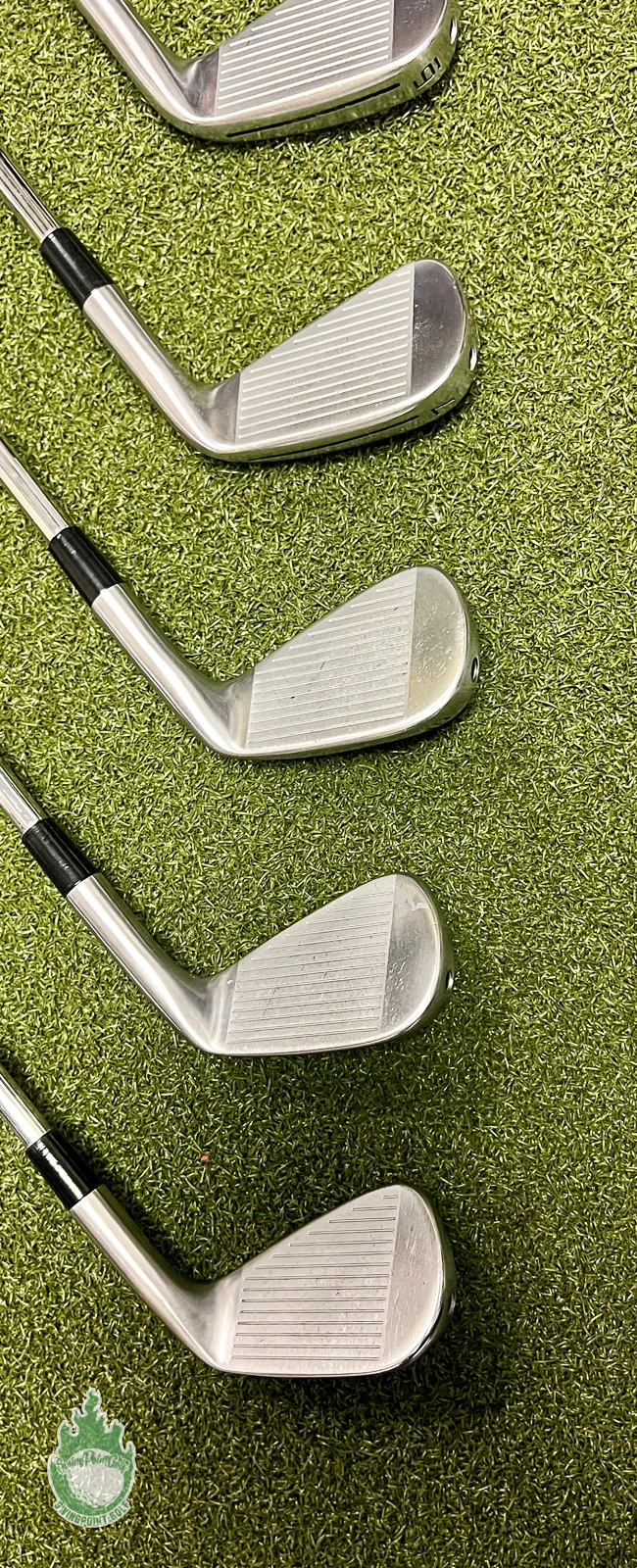 Used LH 2021 TaylorMade P-770 Forged Iron 4-PW OBAN CT-115 Stiff Steel Golf Set - Image 6