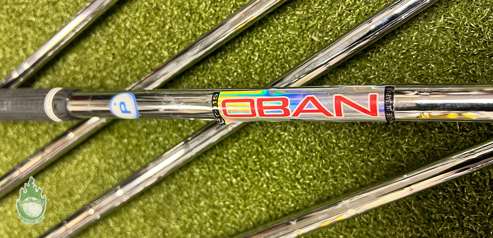 Used LH 2021 TaylorMade P-770 Forged Iron 4-PW OBAN CT-115 Stiff Steel Golf Set - Image 3