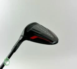 Used LH TaylorMade Stealth Fairway 3 Wood 15* 6-S Stiff Flex Graphite Golf Club