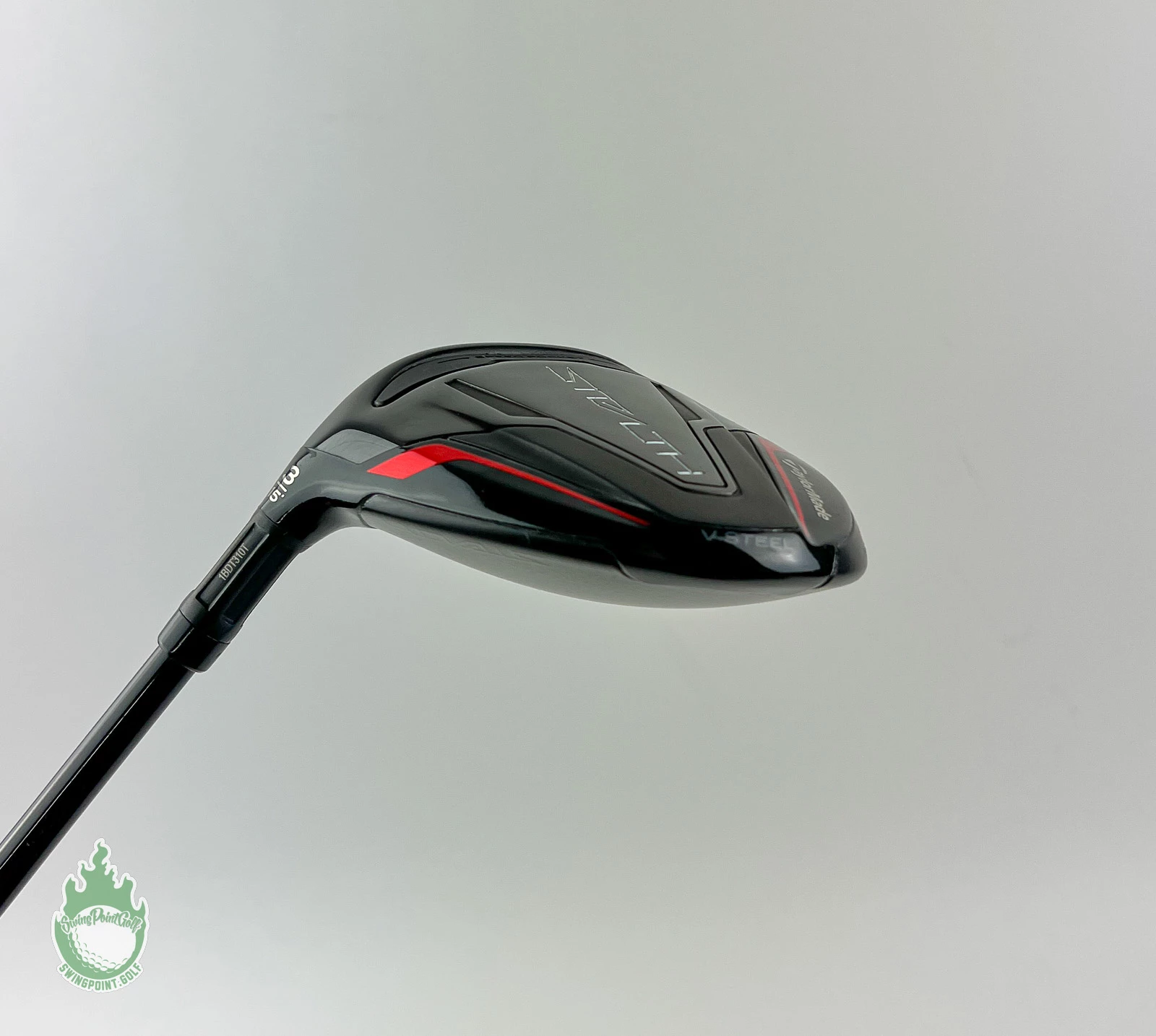 Used LH TaylorMade Stealth Fairway 3 Wood 15* 6-S Stiff Flex Graphite Golf Club - Image 2