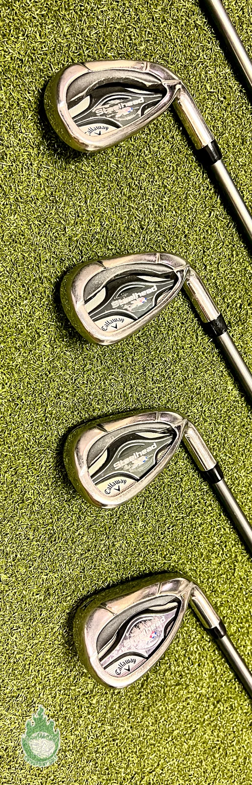 Used Callaway Steelhead XR Irons 5-PW/AW Program 55g Senior Graphite Golf Set - Image 8