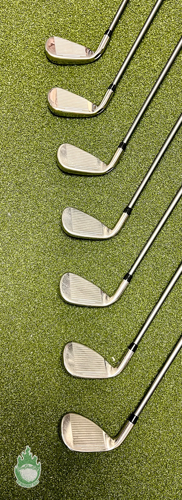 Used Callaway Steelhead XR Irons 5-PW/AW Program 55g Senior Graphite Golf Set - Image 4