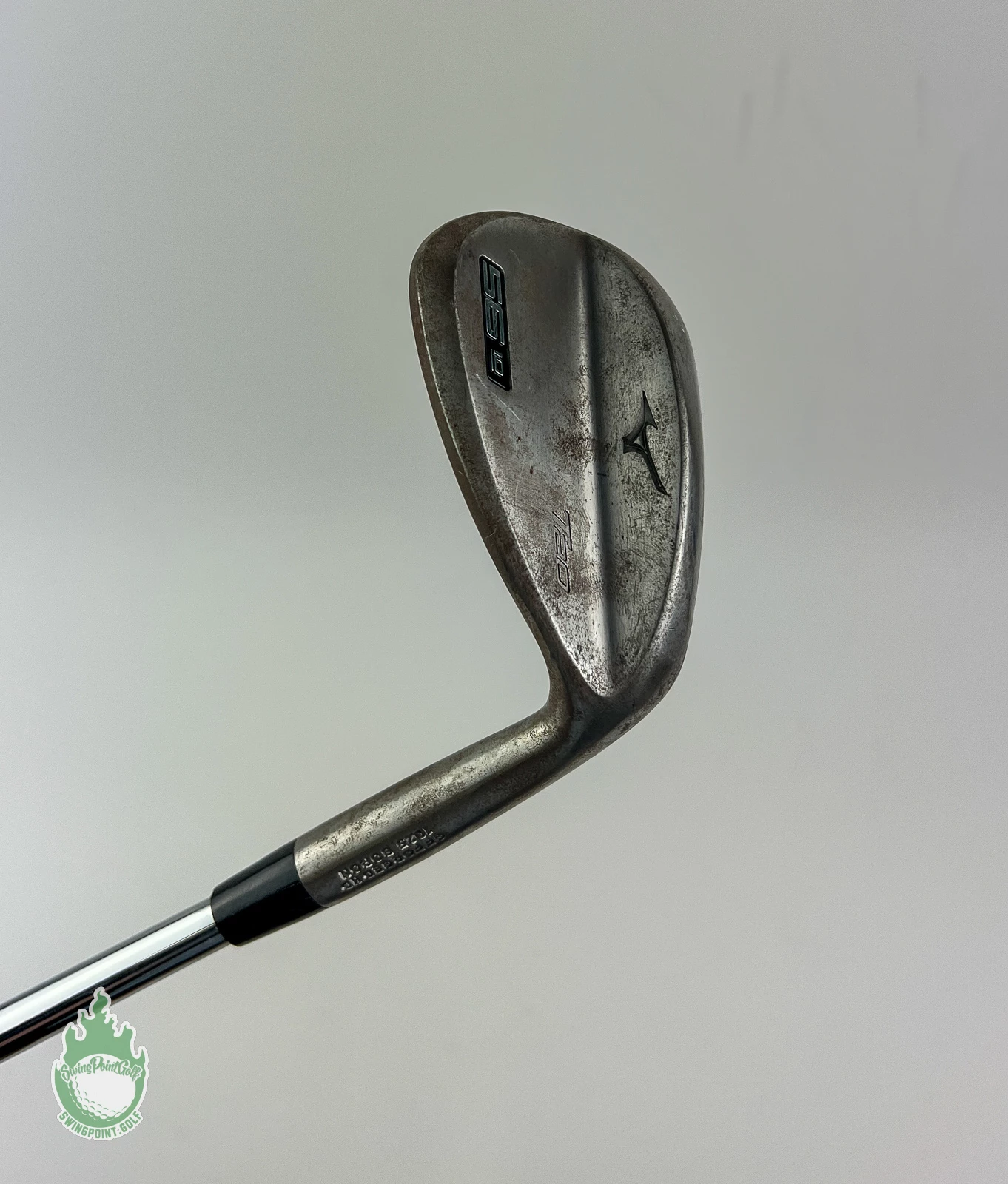 Used RH Mizuno T20 Raw Wedge 56*-10 Tour Issue S400 Stiff Steel Golf Club