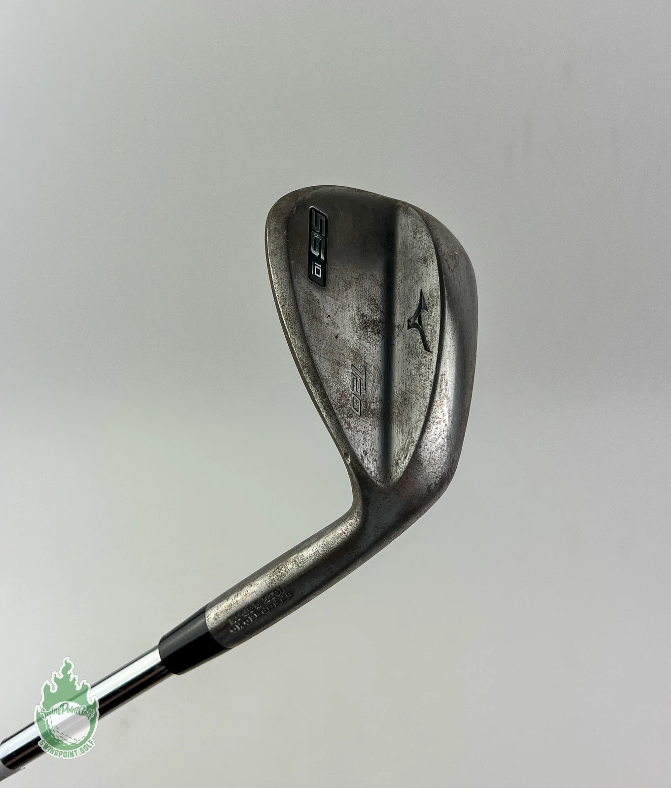 Used RH Mizuno T20 Raw Wedge 56*-10 Tour Issue S400 Stiff Steel Golf Club - Image 2