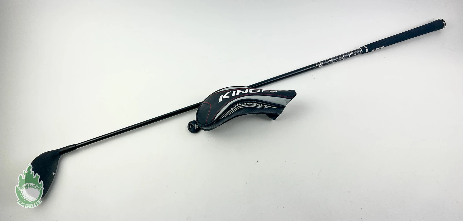 Used RH Cobra King F9 Speedback 3 Hybrid 19* Atmos 7S Stiff Graphite Golf Club - Image 3