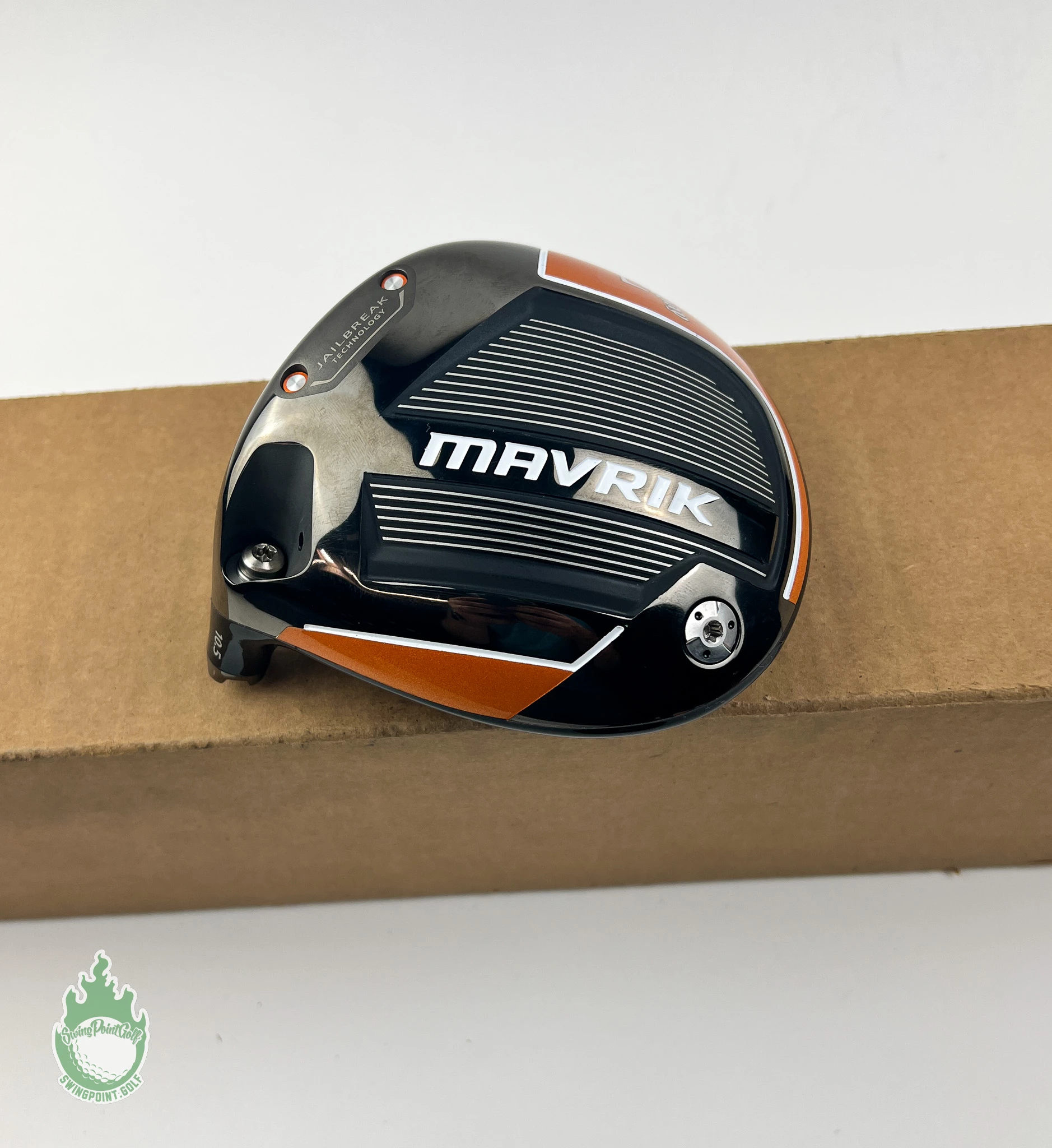 Used Left Handed Callaway Mavrik Driver 10.5* HEAD ONLY Golf Club - Image 2