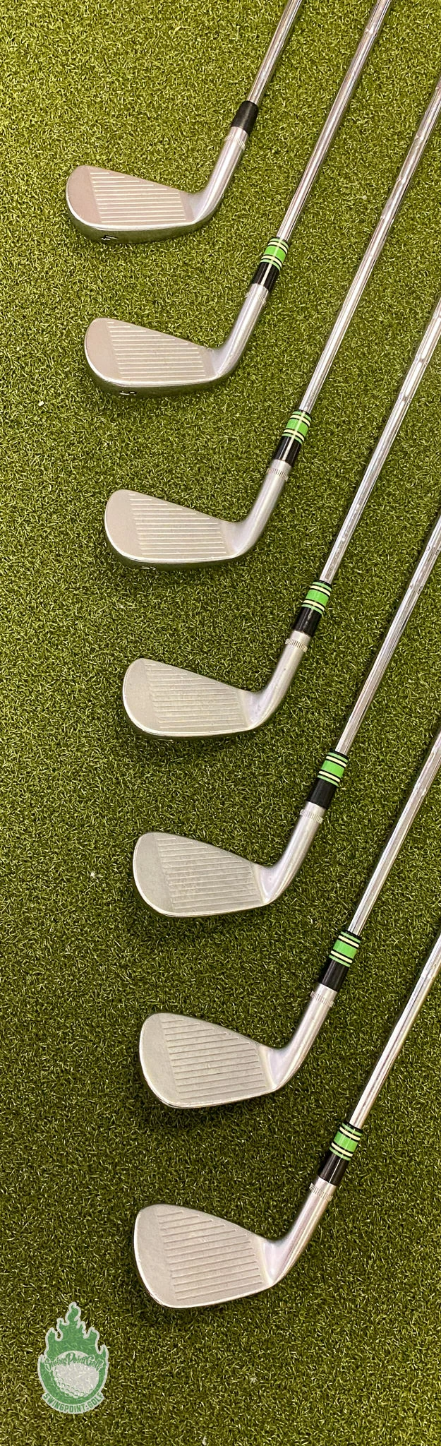 Used RH Callaway APEX MB Forged Irons 4-PW KBS 110g Stiff Flex Steel Golf Set - Image 4