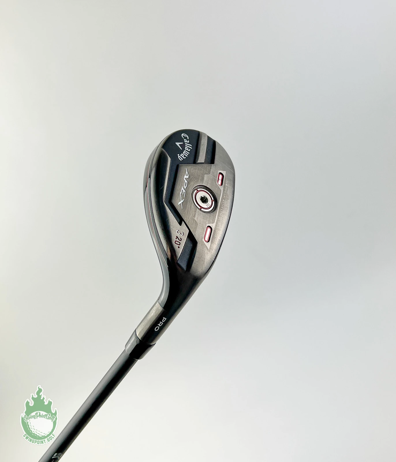 Used RH Callaway APEX Pro 3 Hybrid 20* MMT 80g Stiff Flex Graphite Golf Club