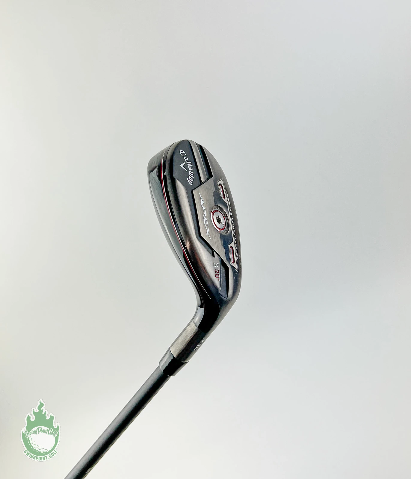 Used RH Callaway APEX Pro 3 Hybrid 20* MMT 80g Stiff Flex Graphite Golf Club - Image 2