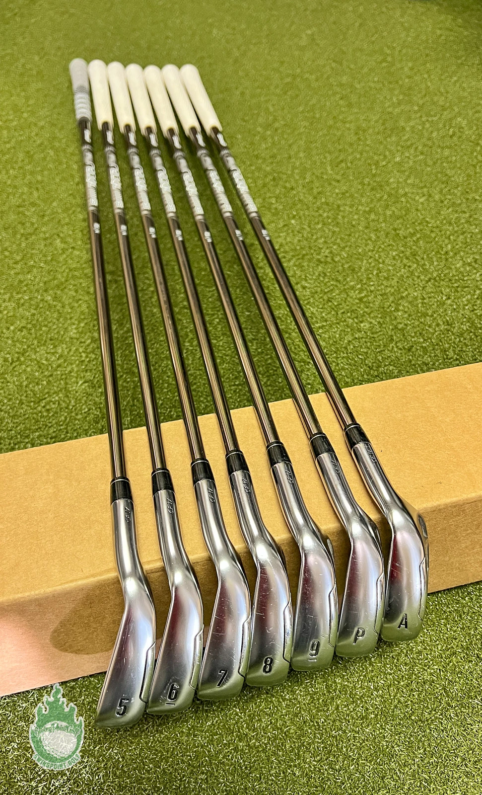 Used Callaway EPIC CF17 Irons 5-PW/AW Recoil ES 780 F4 Stiff Graphite Golf Set - Image 3
