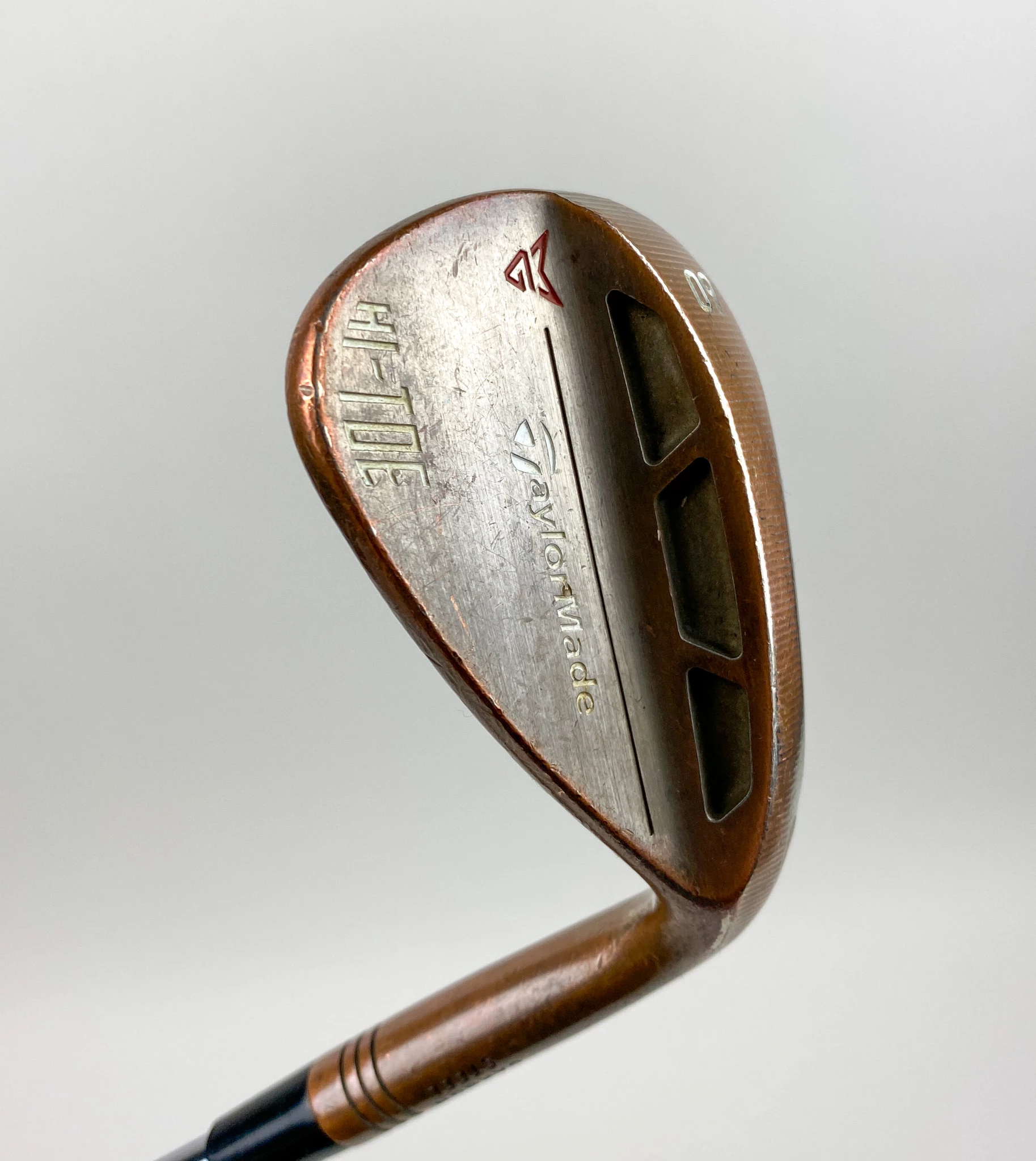 Used TaylorMade Hi-Toe Carbon Steel Wedge 60* 115g Stiff Flex Steel Golf Club