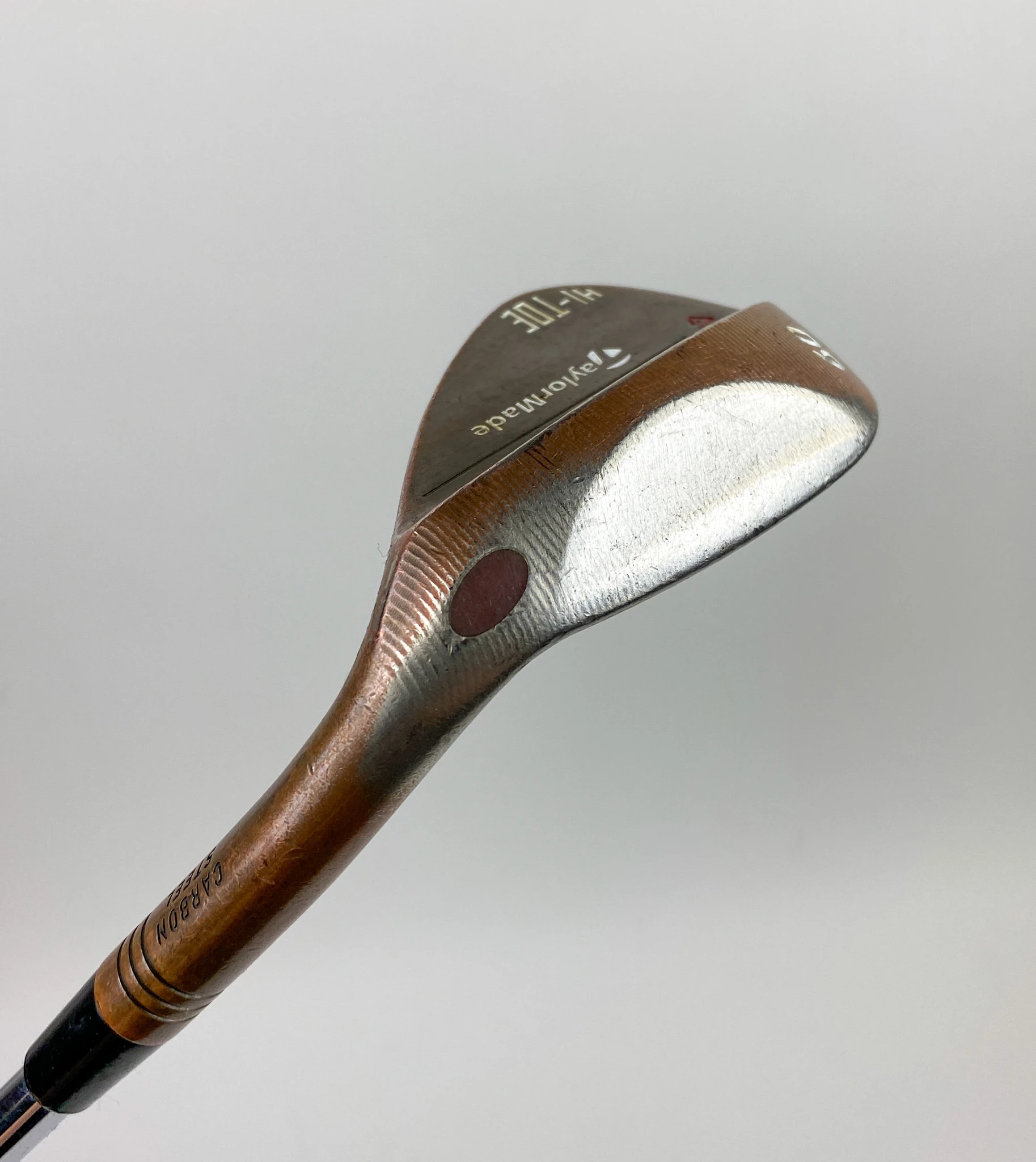 Used TaylorMade Hi-Toe Carbon Steel Wedge 60* 115g Stiff Flex Steel Golf Club - Image 3