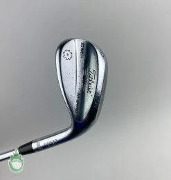 Used Titleist Vokey SM6 M Grind Tour Chrome Wedge 60*-08 Wedge Flex Steel Golf