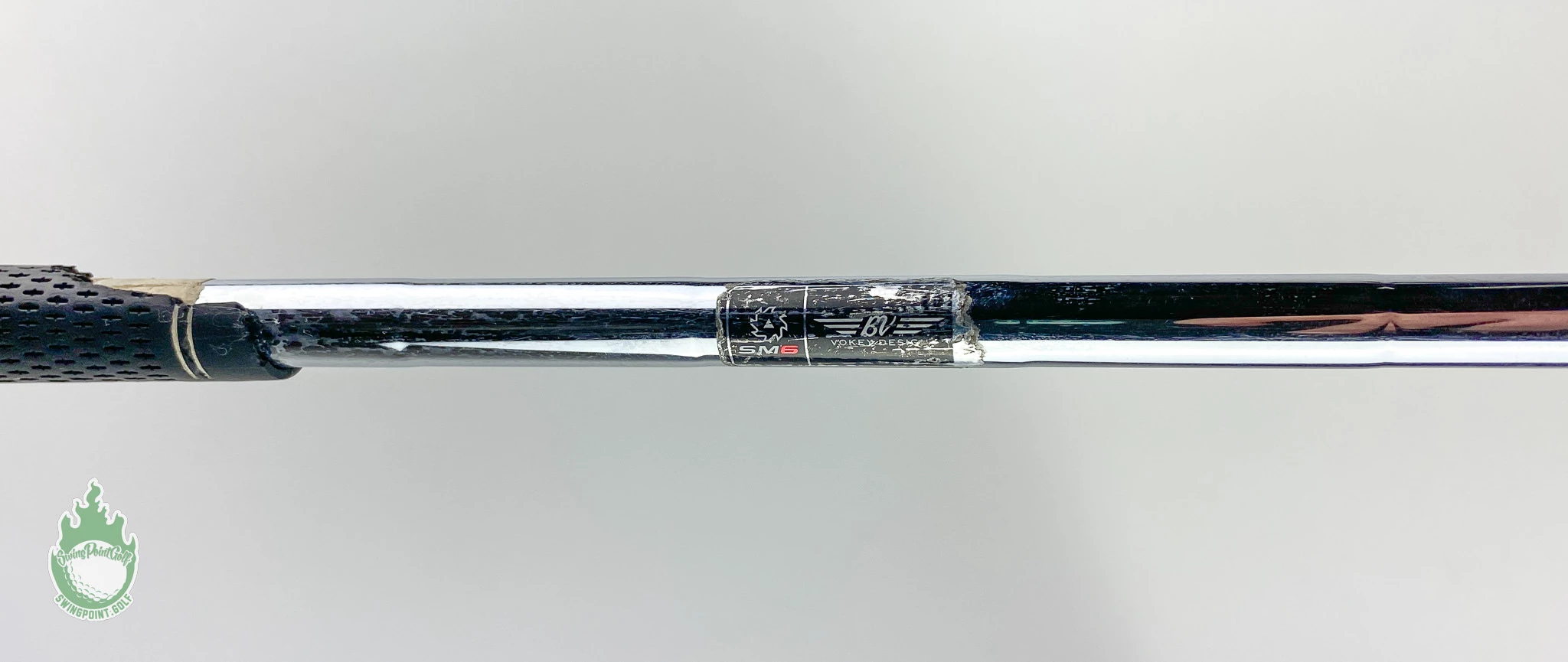 Used Titleist Vokey SM6 M Grind Tour Chrome Wedge 60*-08 Wedge Flex Steel Golf - Image 7