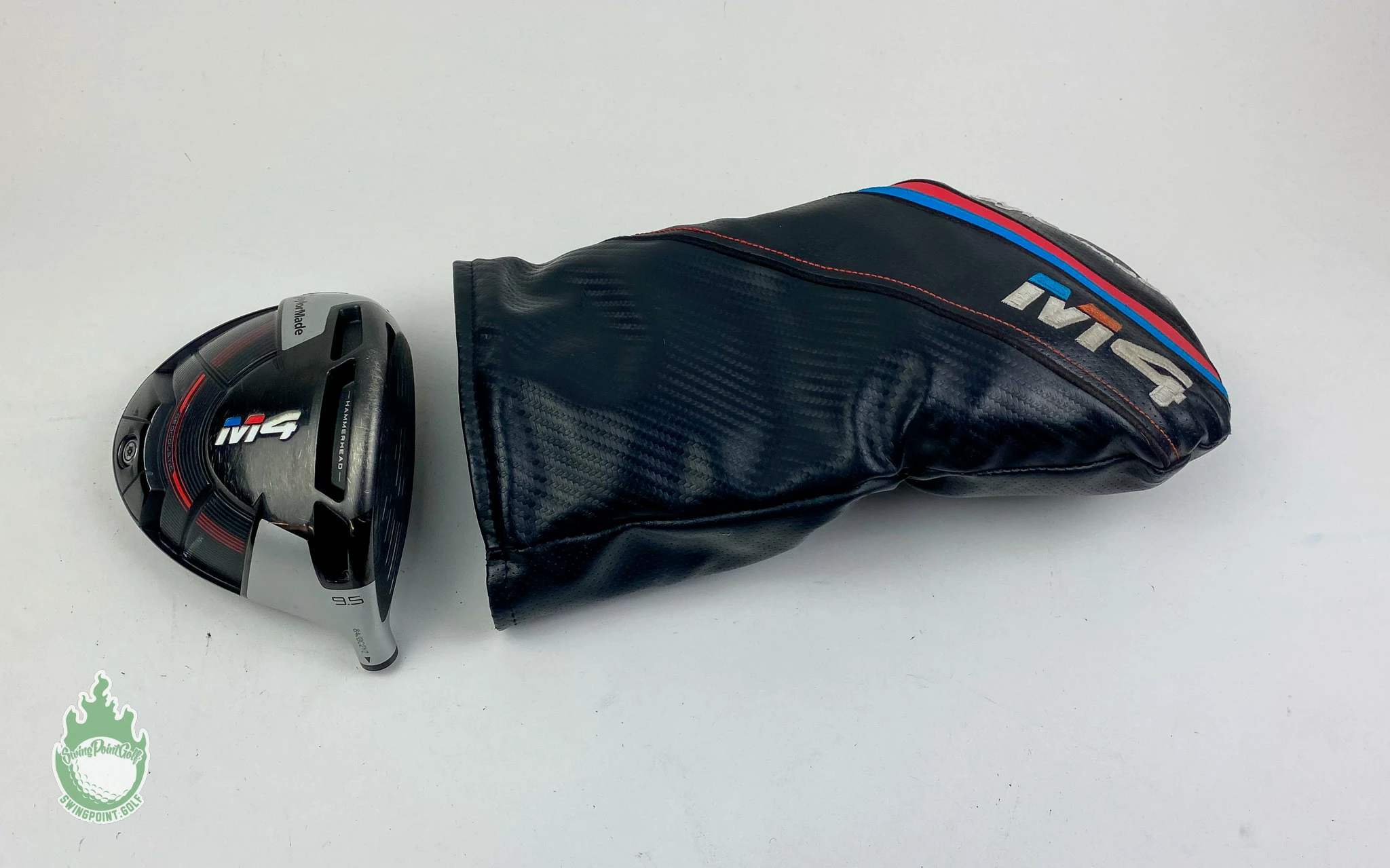 Used Tour Issue Right Handed TaylorMade M4 Driver 9.5* HEAD ONLY Golf Club - Image 3