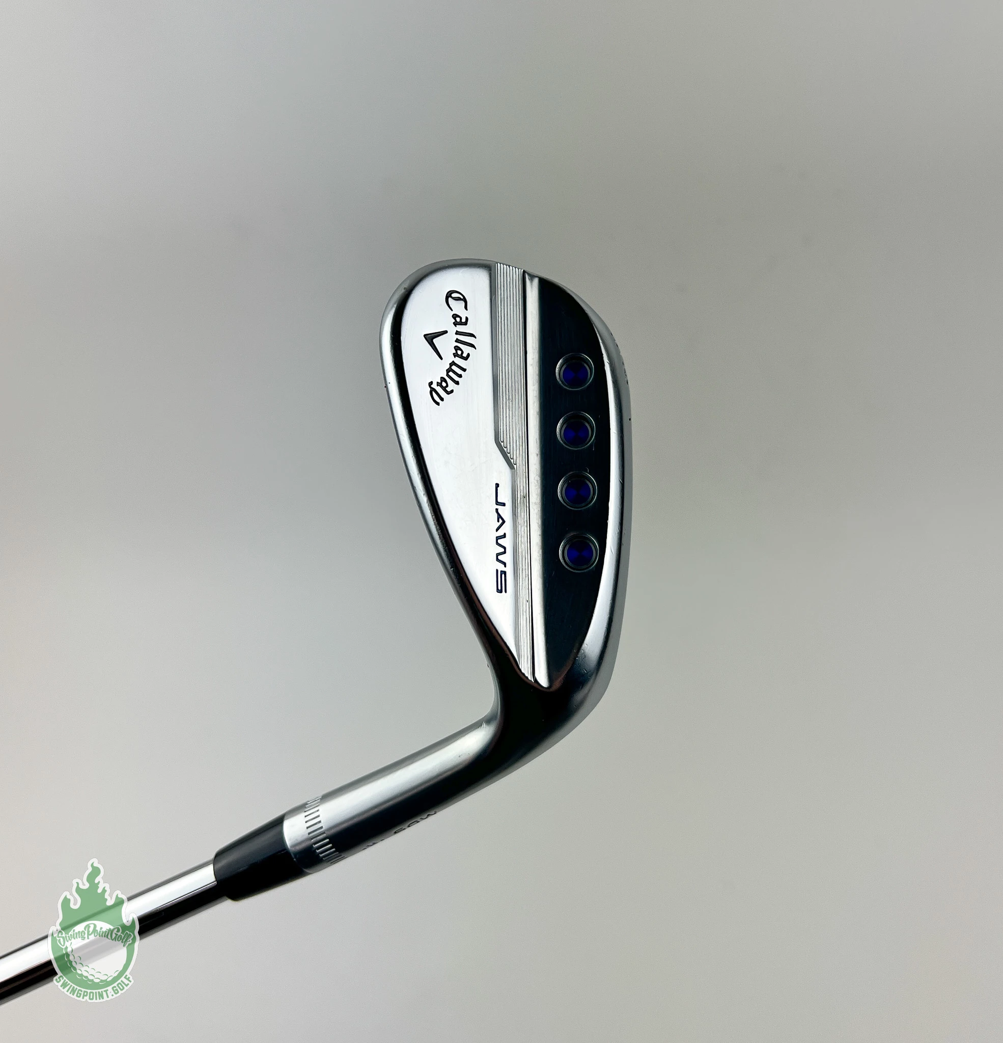 Used Callaway MD5 Jaws Chrome S Grind Wedge 58*-10 115g Stiff Steel Golf Club