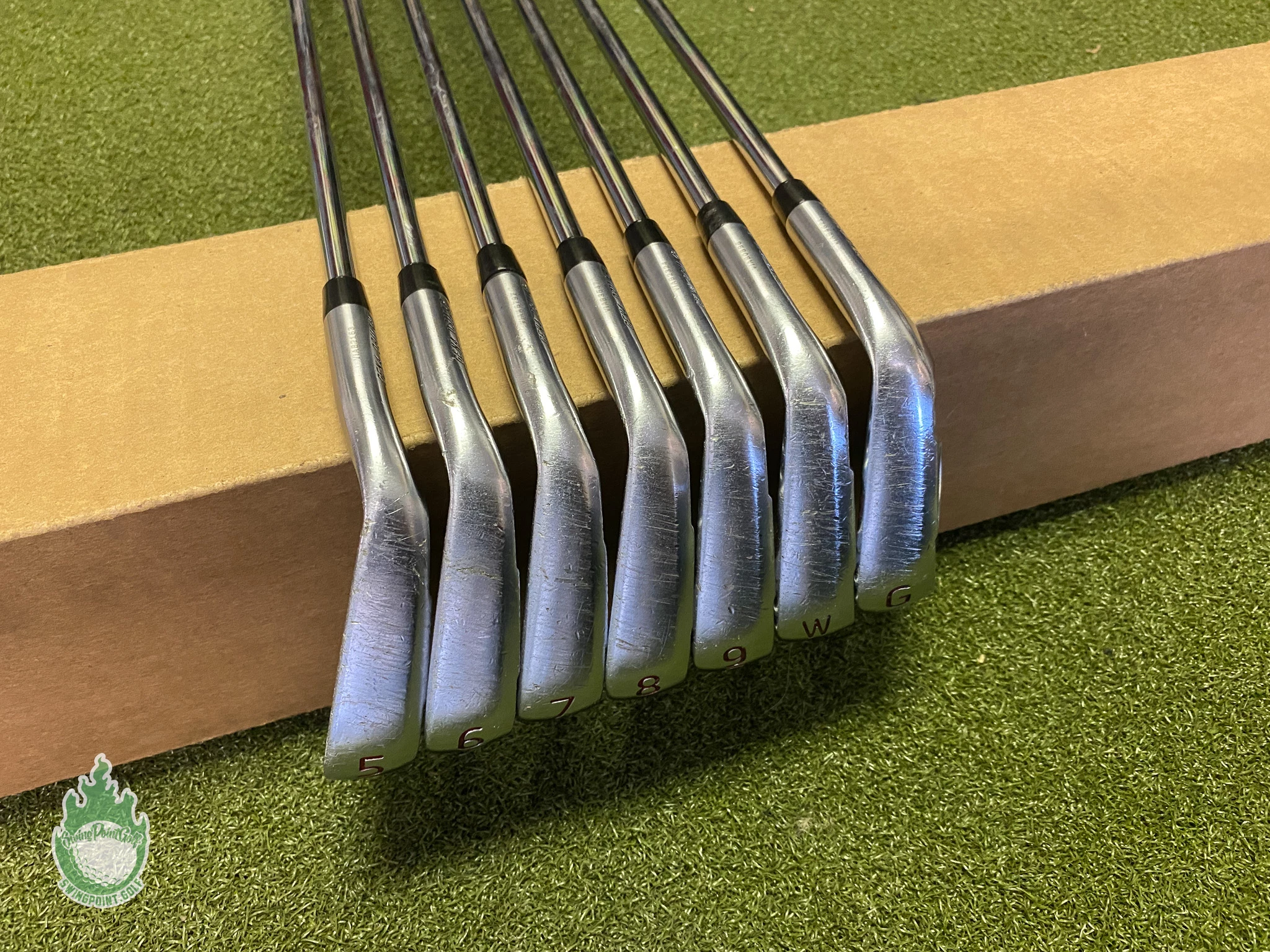 Used PXG 0311XP Forged Gen 4 Irons 5-PW/GW Elevate 95g Regular Steel Golf Set - Image 2