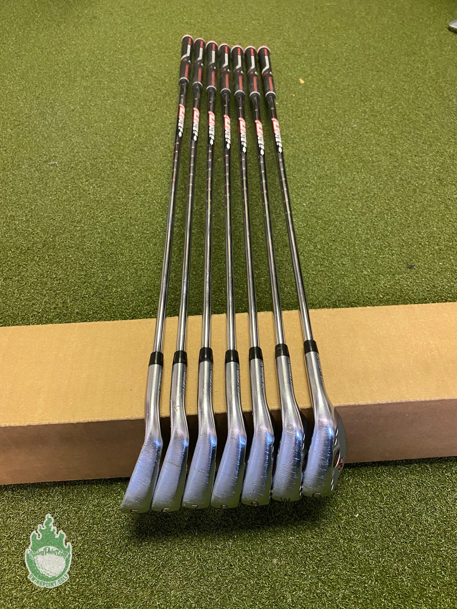 Used PXG 0311XP Forged Gen 4 Irons 5-PW/GW Elevate 95g Regular Steel Golf Set - Image 11