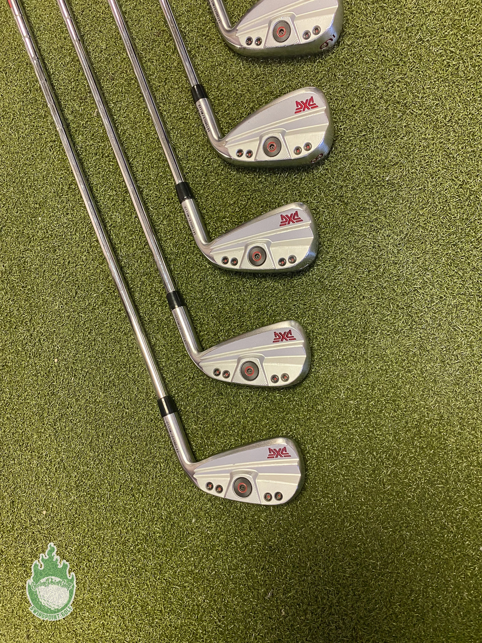 Used PXG 0311XP Forged Gen 4 Irons 5-PW/GW Elevate 95g Regular Steel Golf Set - Image 9