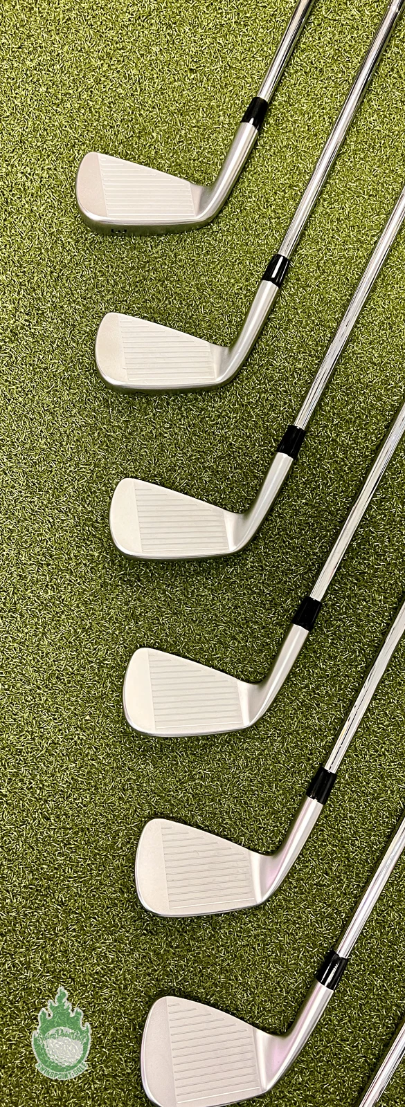Used RH Ping Green Dot Blueprint Forged Irons 3-PW X100 X-Stiff Steel Golf Set - Image 5