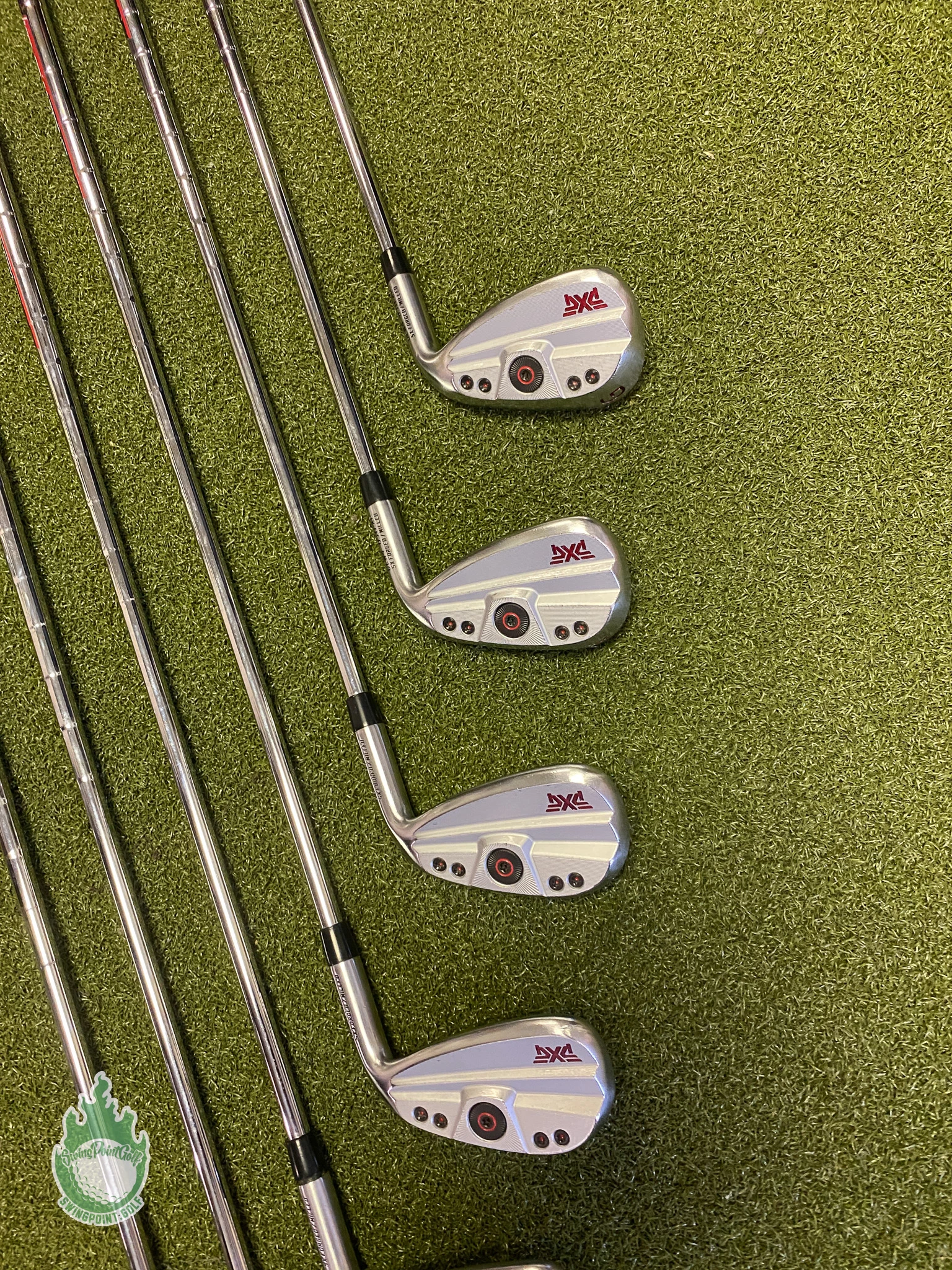 Used PXG 0311XP Forged Gen 4 Irons 5-PW/GW Elevate 95g Regular Steel Golf Set - Image 8