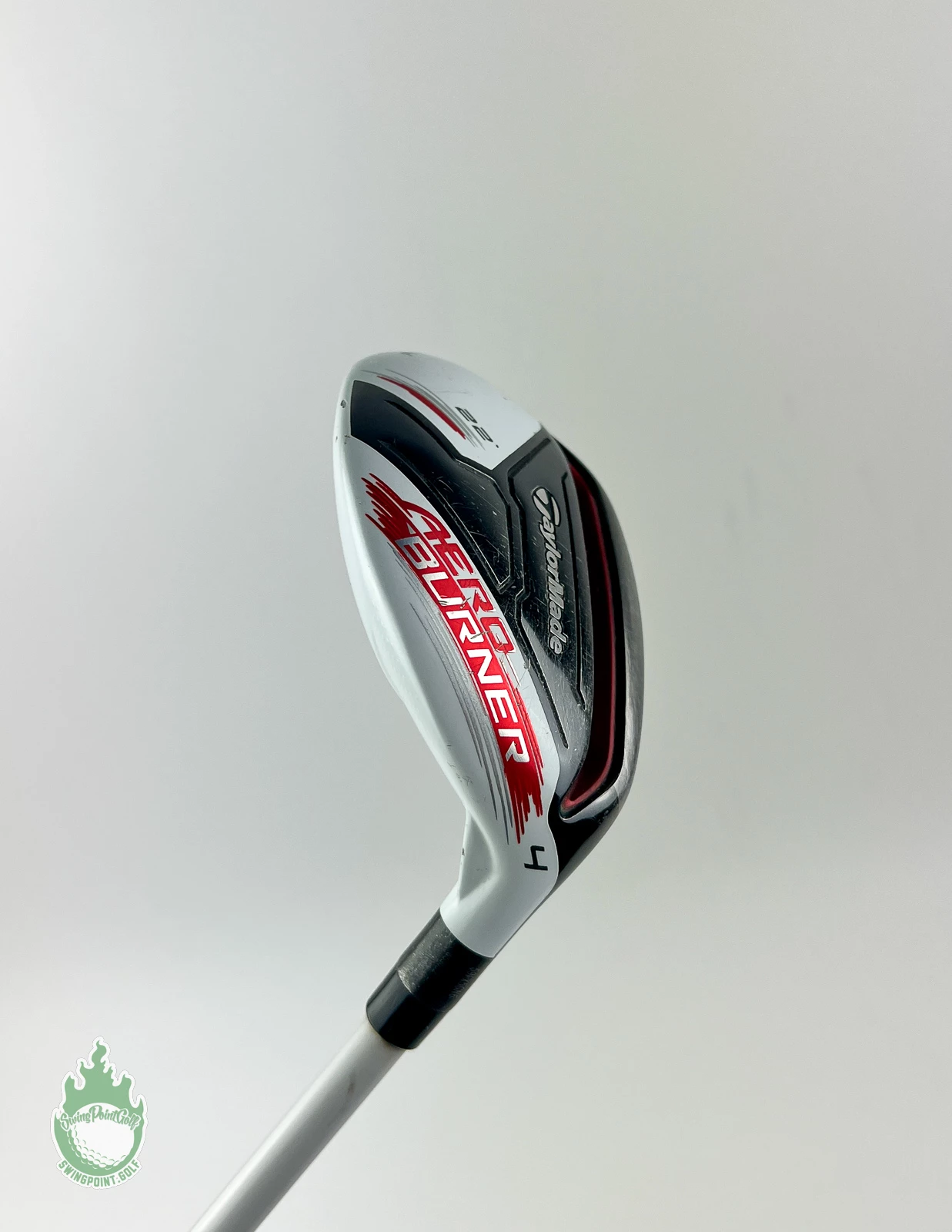 Used TaylorMade AeroBurner Rescue 4 Hybrid 22* Matrix 70g Regular Flex Graphite - Image 2