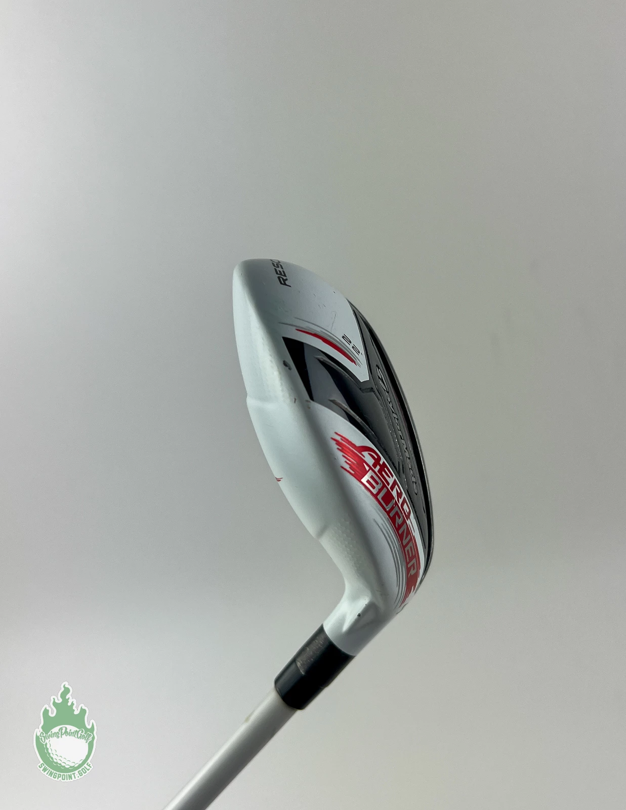 Used TaylorMade AeroBurner Rescue 4 Hybrid 22* Matrix 70g Regular Flex Graphite - Image 11