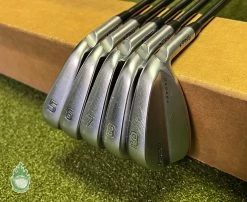 Used RH Ping Black Dot I500 Forged Irons 5-9 KBS 130g X-Stiff Steel Golf Set