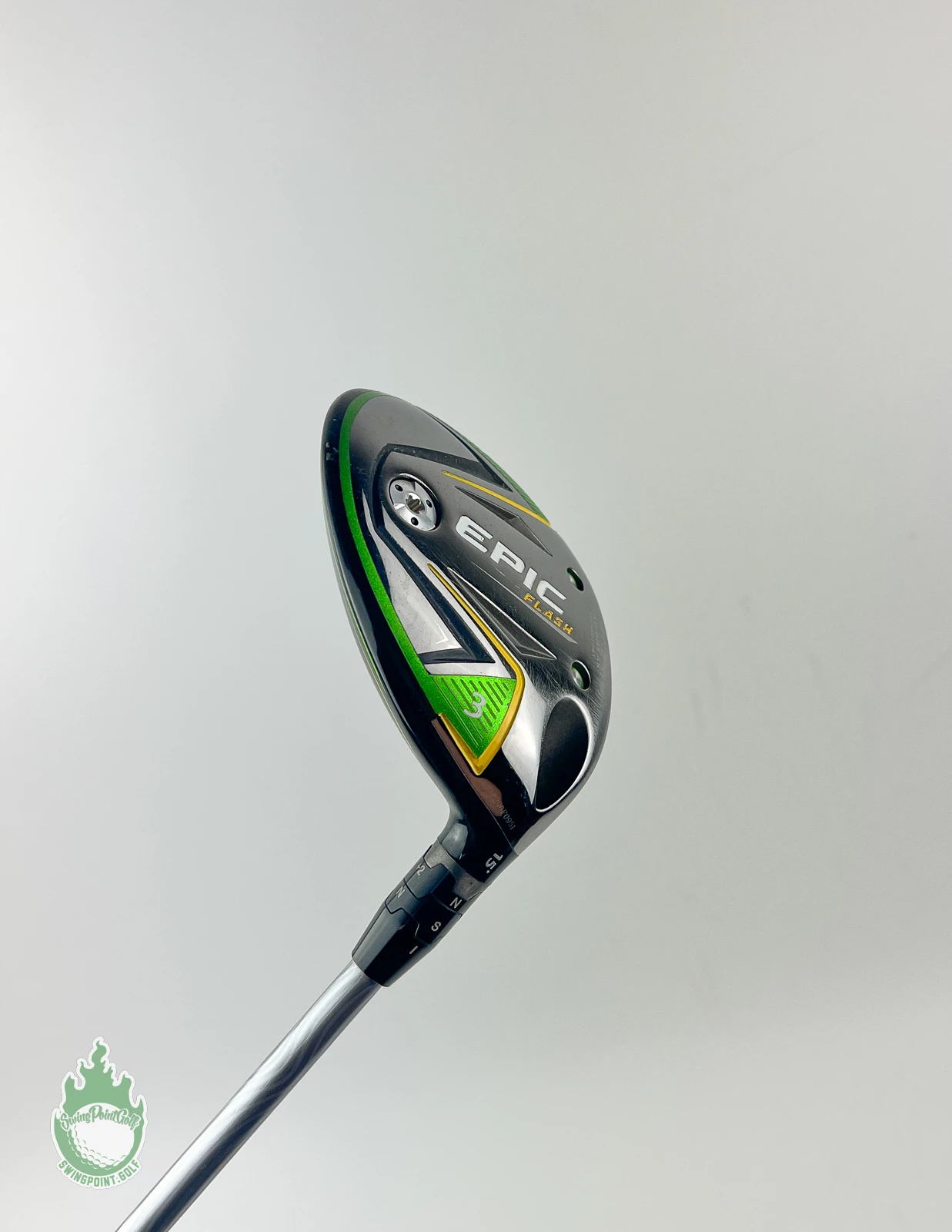 Used Callaway Epic Flash Fairway 3 Wood 15* 5.5 65g Regular Graphite Golf CP2 - Image 2