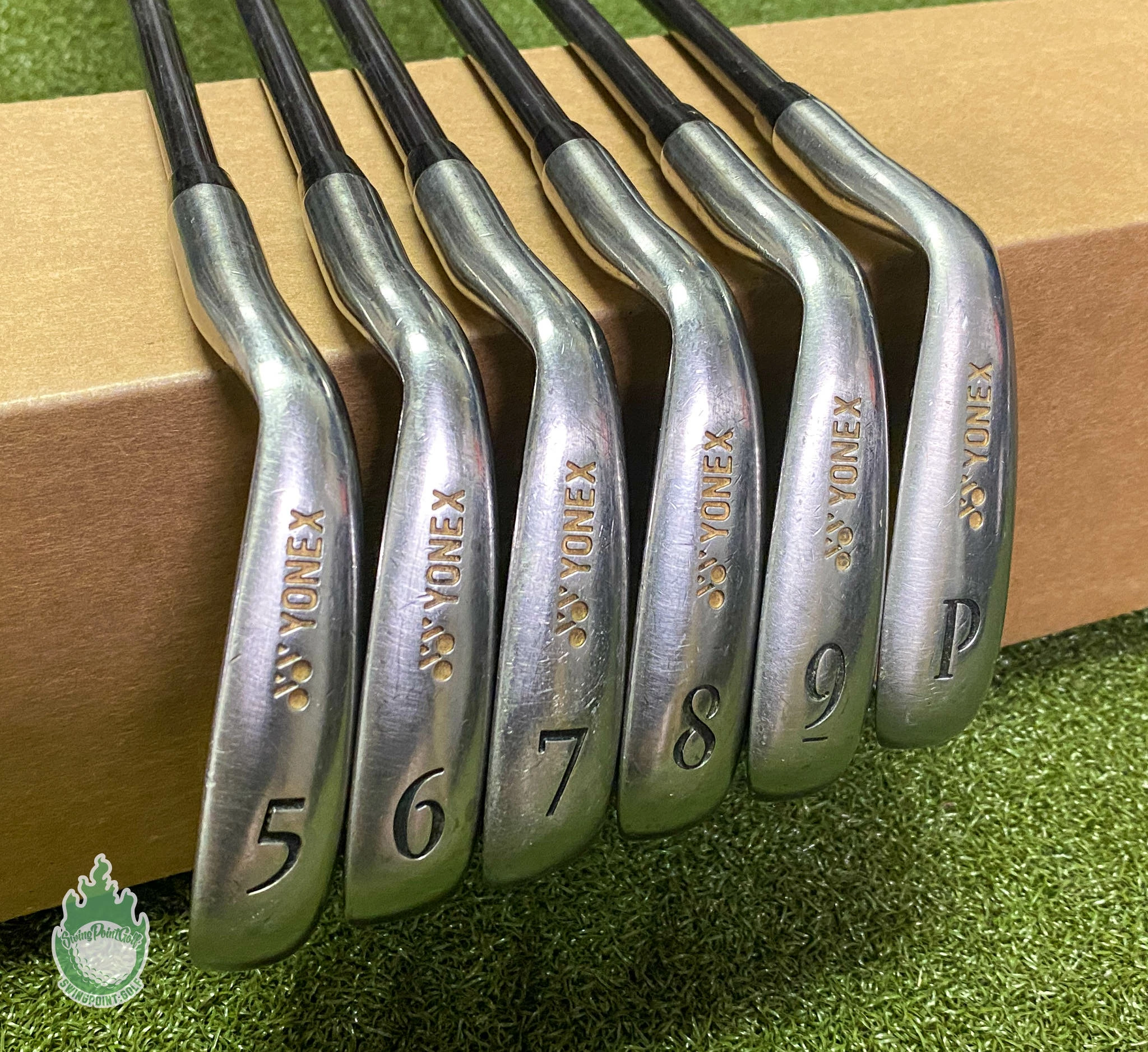 Used RH Yonex Super A.D.X. Irons 5-PW Ladies Light Flex Graphite Golf Club Set - Image 2