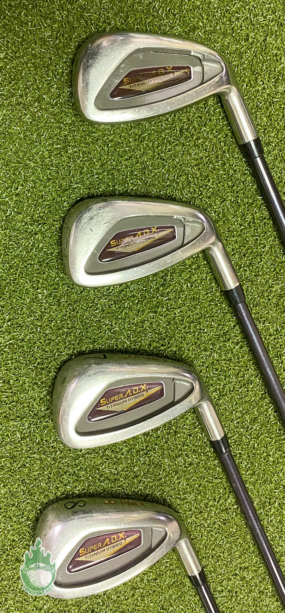 Used RH Yonex Super A.D.X. Irons 5-PW Ladies Light Flex Graphite Golf Club Set - Image 4