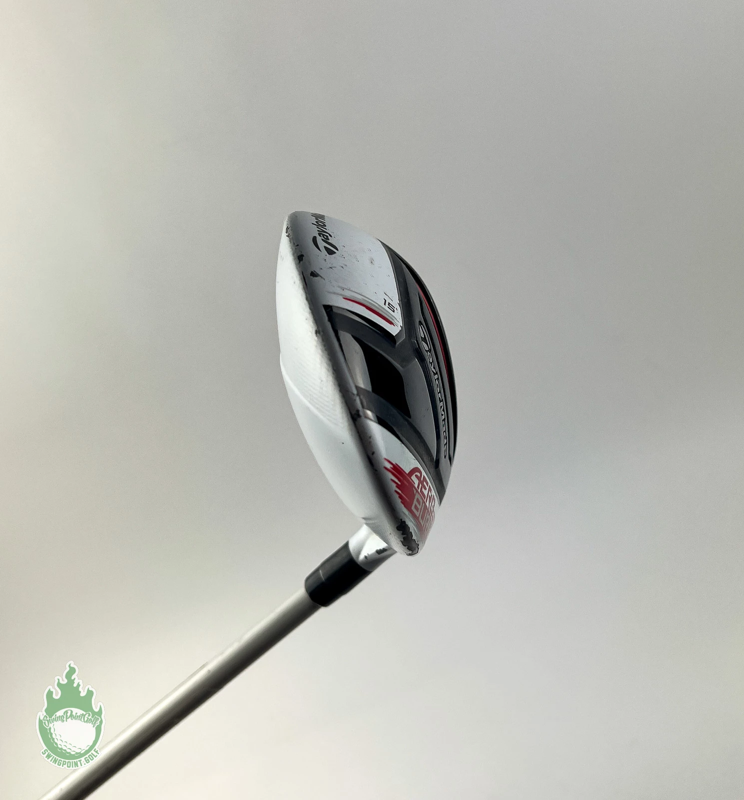 Used TaylorMade AeroBurner Fairway 3 Wood 15* Regular Flex Graphite Golf Club - Image 11