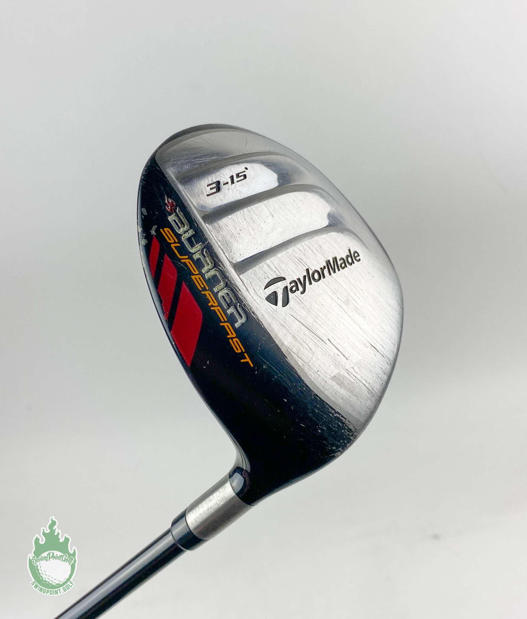 Used TaylorMade Burner Superfast 3 Wood 15* 48g Stiff Flex Graphite Golf Club