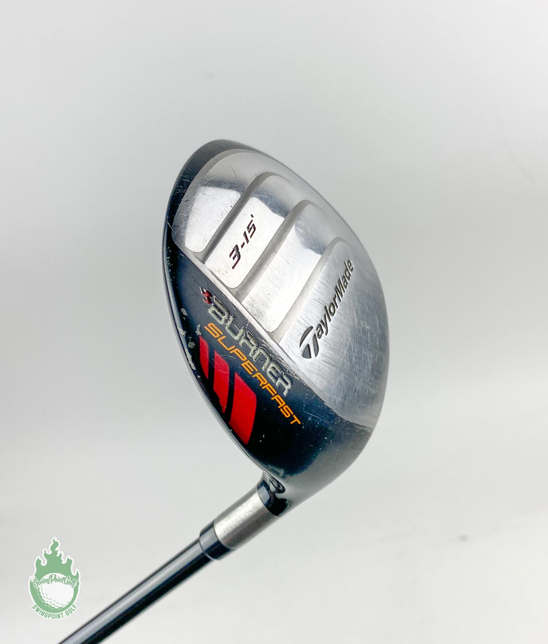 Used TaylorMade Burner Superfast 3 Wood 15* 48g Stiff Flex Graphite Golf Club - Image 2