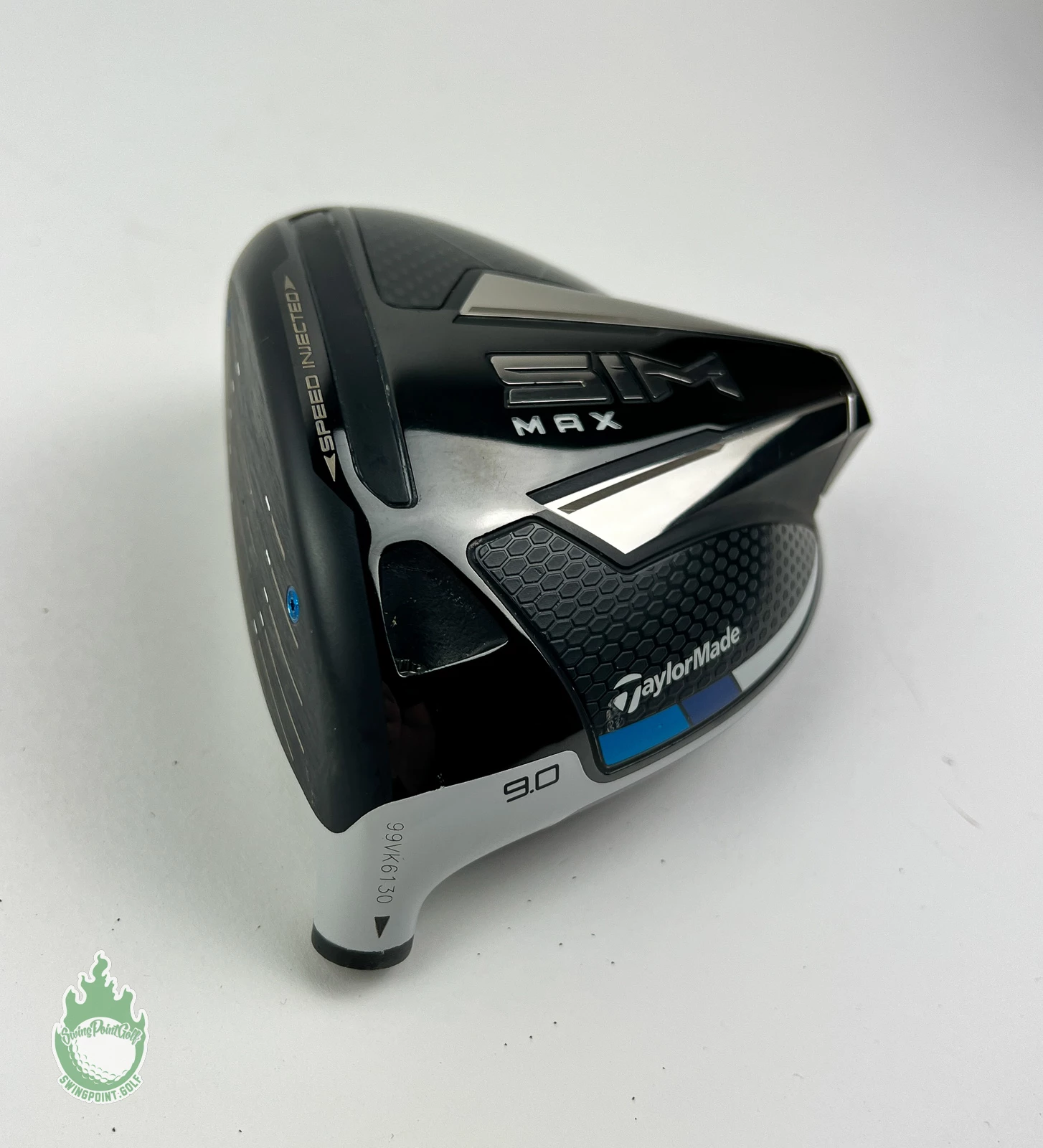 Used Left Handed TaylorMade SIM MAX Driver 9* HEAD ONLY Golf Club