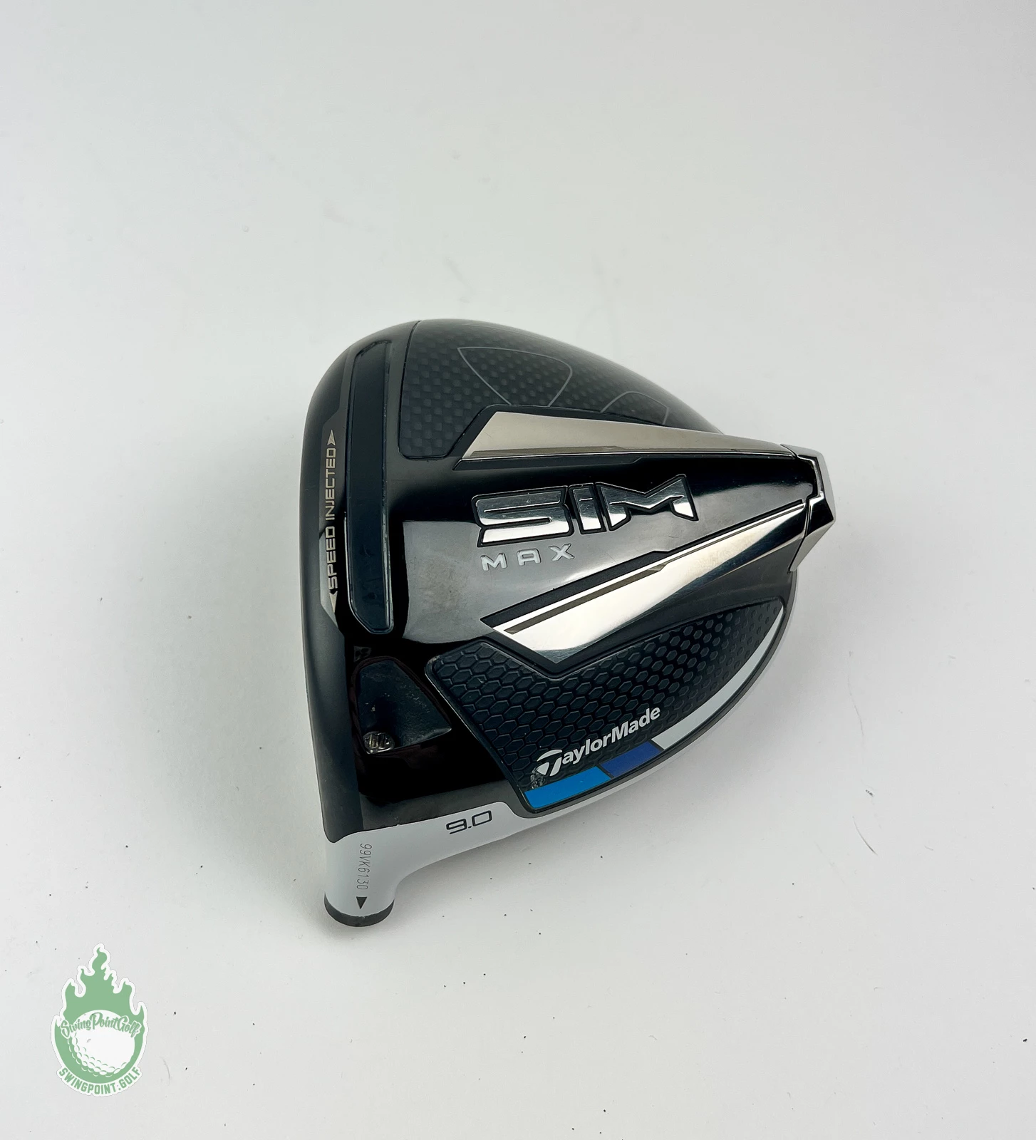 Used Left Handed TaylorMade SIM MAX Driver 9* HEAD ONLY Golf Club - Image 2