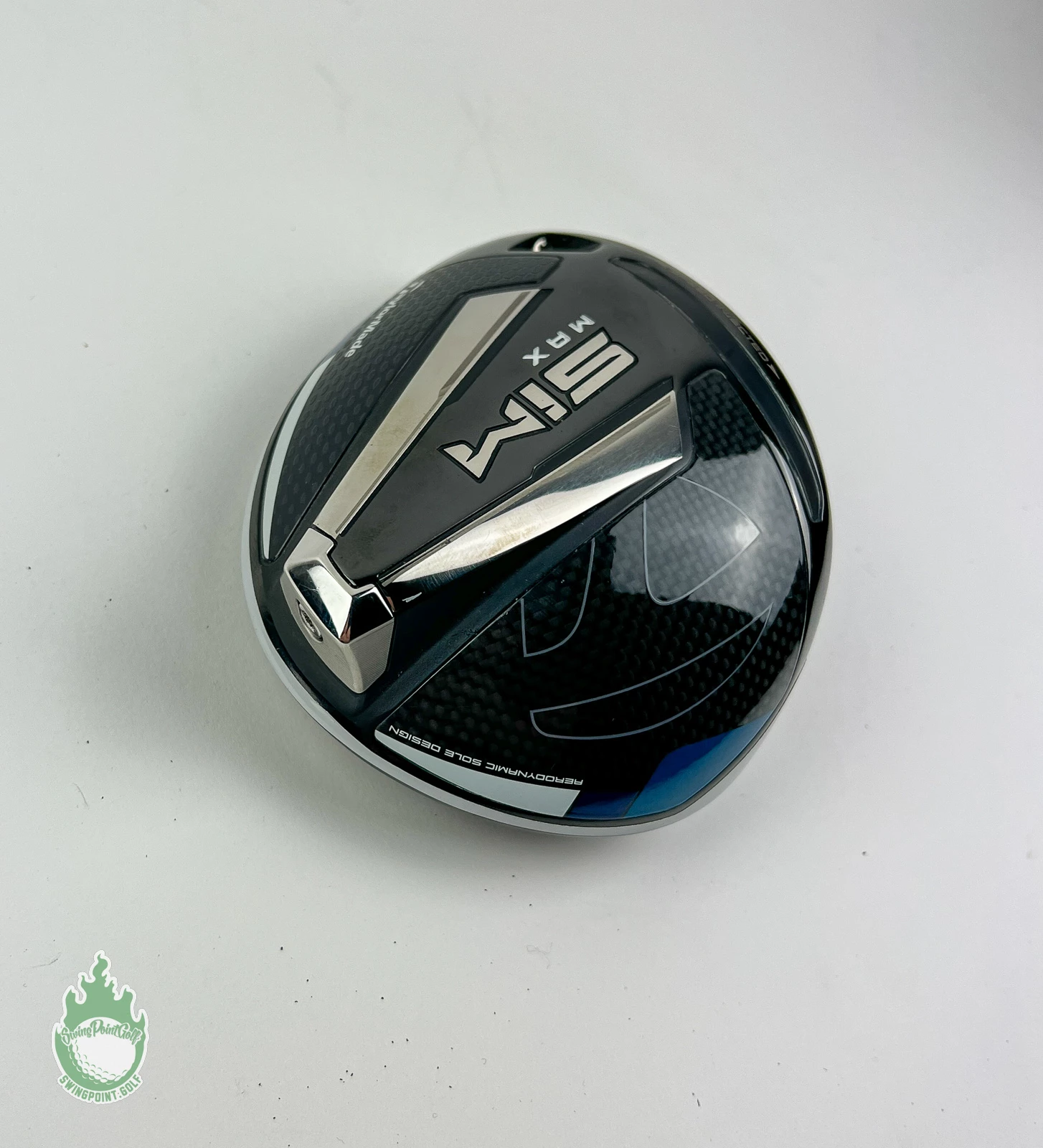 Used Left Handed TaylorMade SIM MAX Driver 9* HEAD ONLY Golf Club - Image 11