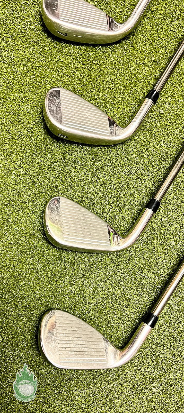 Used Callaway Rogue X Irons 6-PW Recoil F2 Senior Flex Graphite Golf Club Set - Image 6