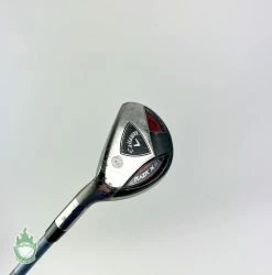 Used LEFT HAND Callaway Razr X HL 21* 3 Hybrid Stiff Flex Graphite Golf Club