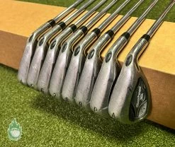 Used Callaway Steelhead XR Irons 4-PW/AW XP 95 ST15 R300 Regular Steel Golf Set