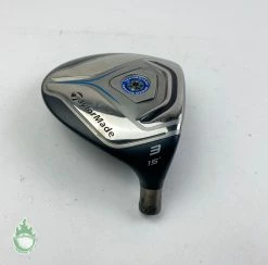 Used Right Handed TaylorMade JetSpeed Fairway 3 Wood 15* HEAD ONLY Golf Club
