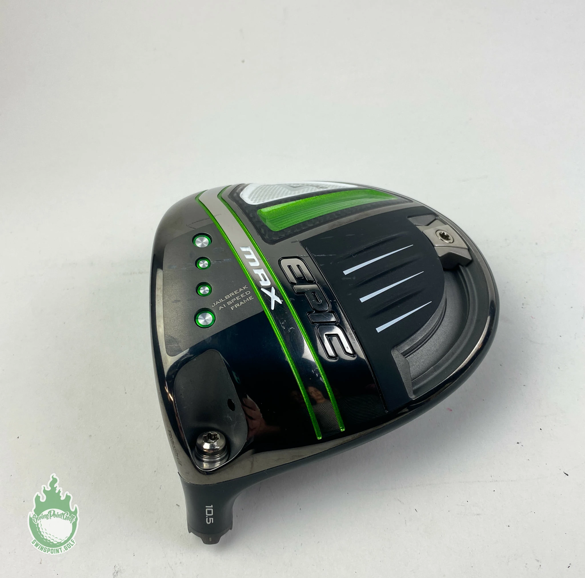 Used Left Handed 2021 Callaway EPIC Max Driver 10.5* Head Only Golf Club - Image 2