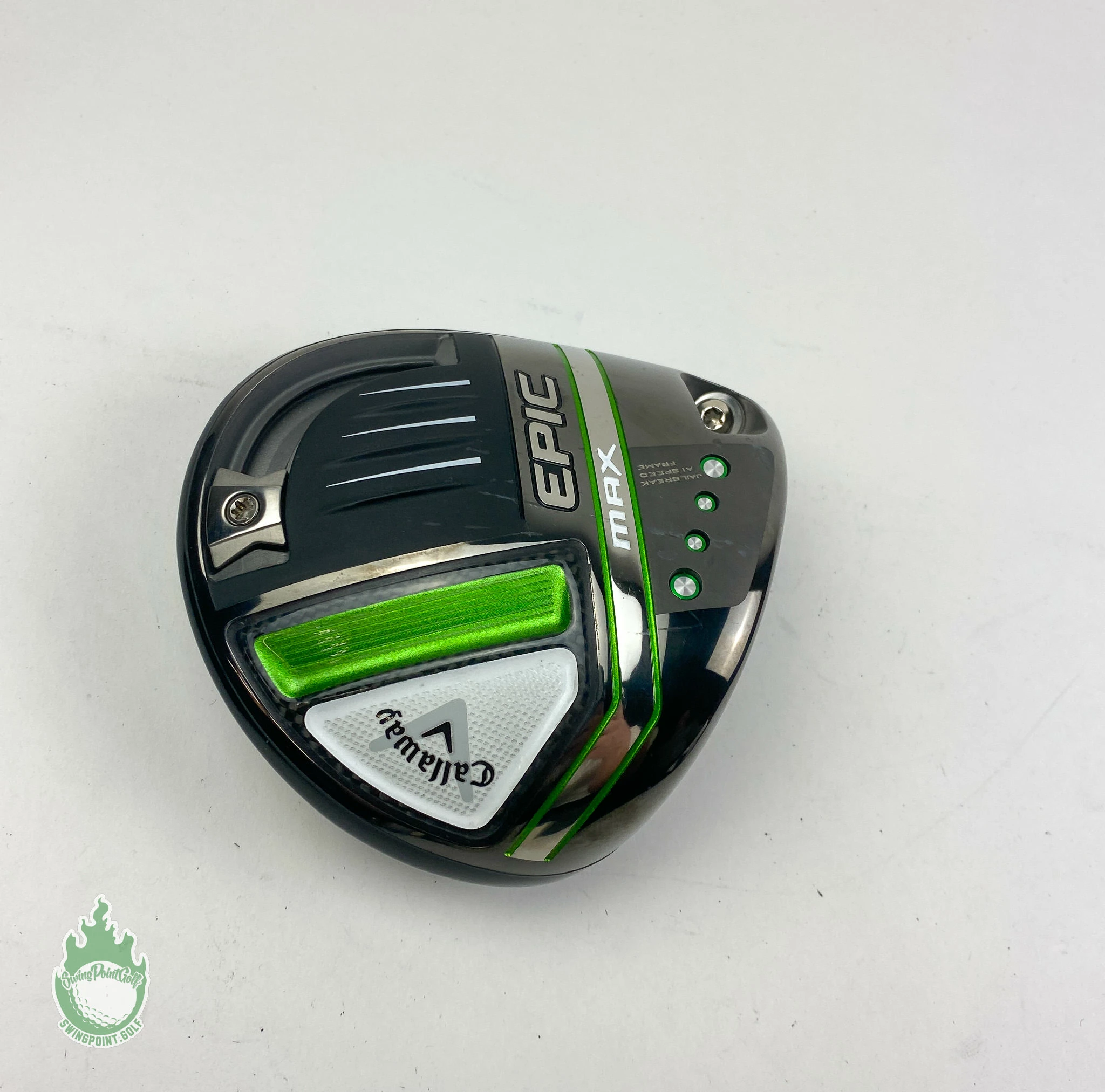 Used Left Handed 2021 Callaway EPIC Max Driver 10.5* Head Only Golf Club - Image 10