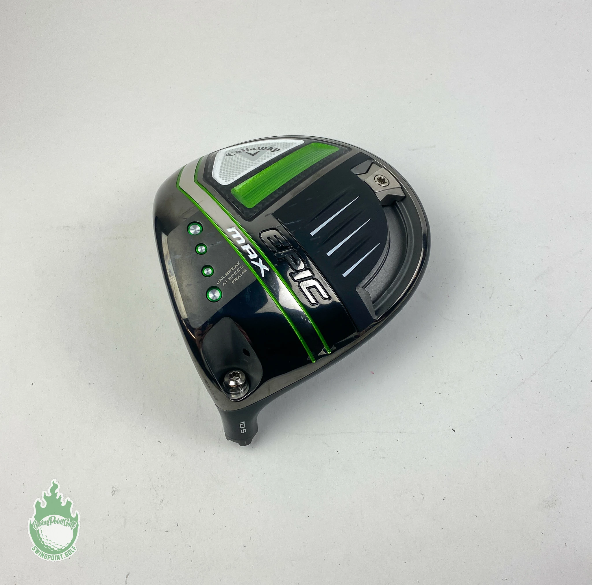 Used Left Handed 2021 Callaway EPIC Max Driver 10.5* Head Only Golf Club - Image 3