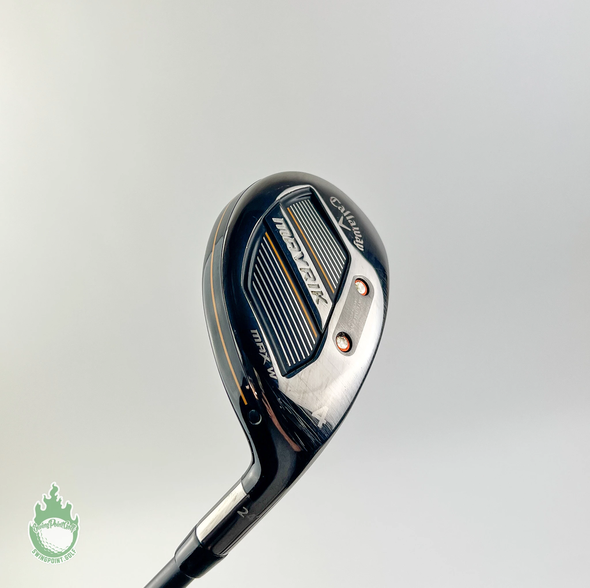 Used RH Callaway Mavrik Max W 4 Hybrid 24* Helium 50g Ladies Graphite Golf Club - Image 2