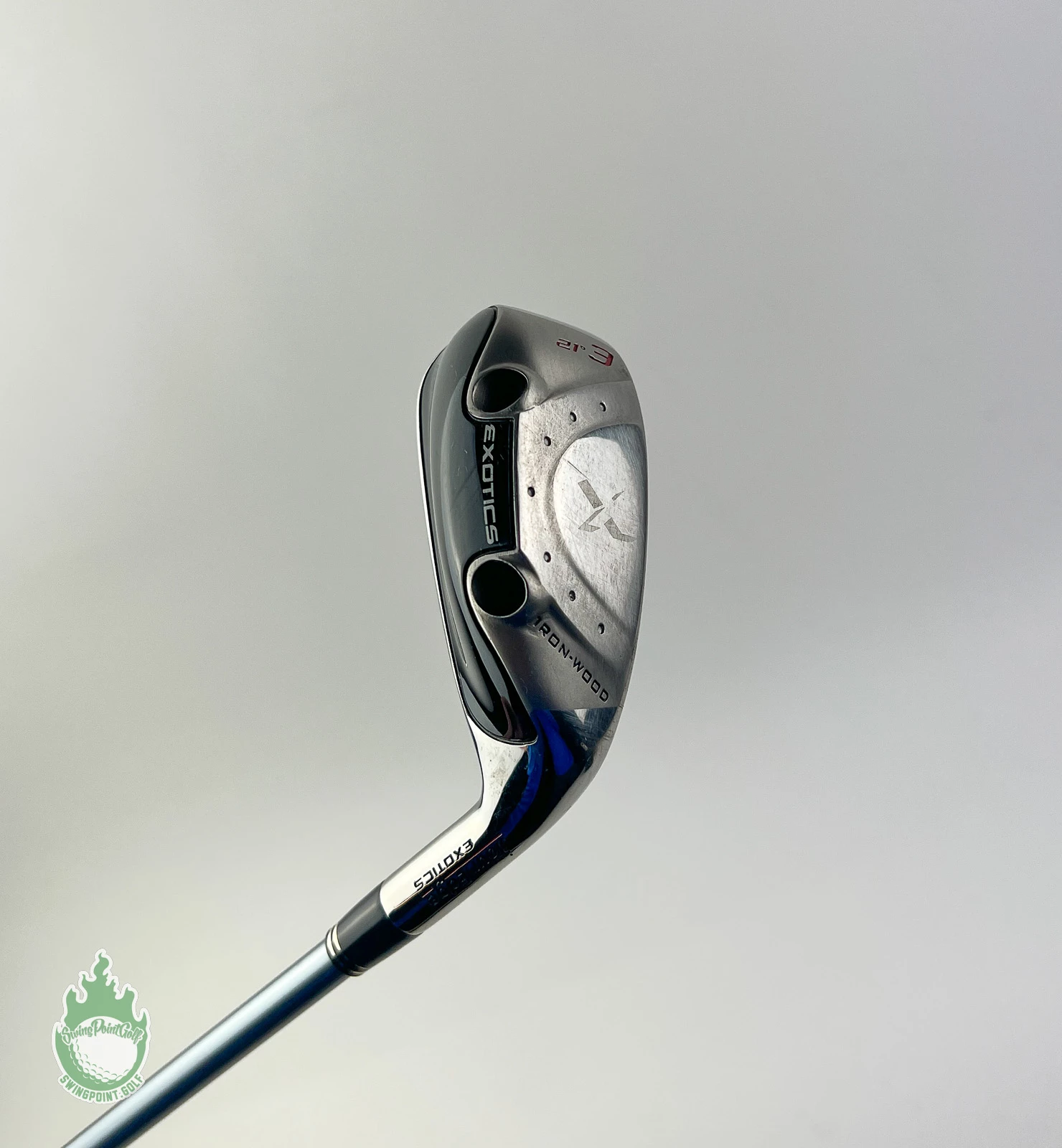 Used RH Tour Edge Exotics 3 Iron-Wood 21* 70g Regular Flex Graphite Golf Club - Image 2