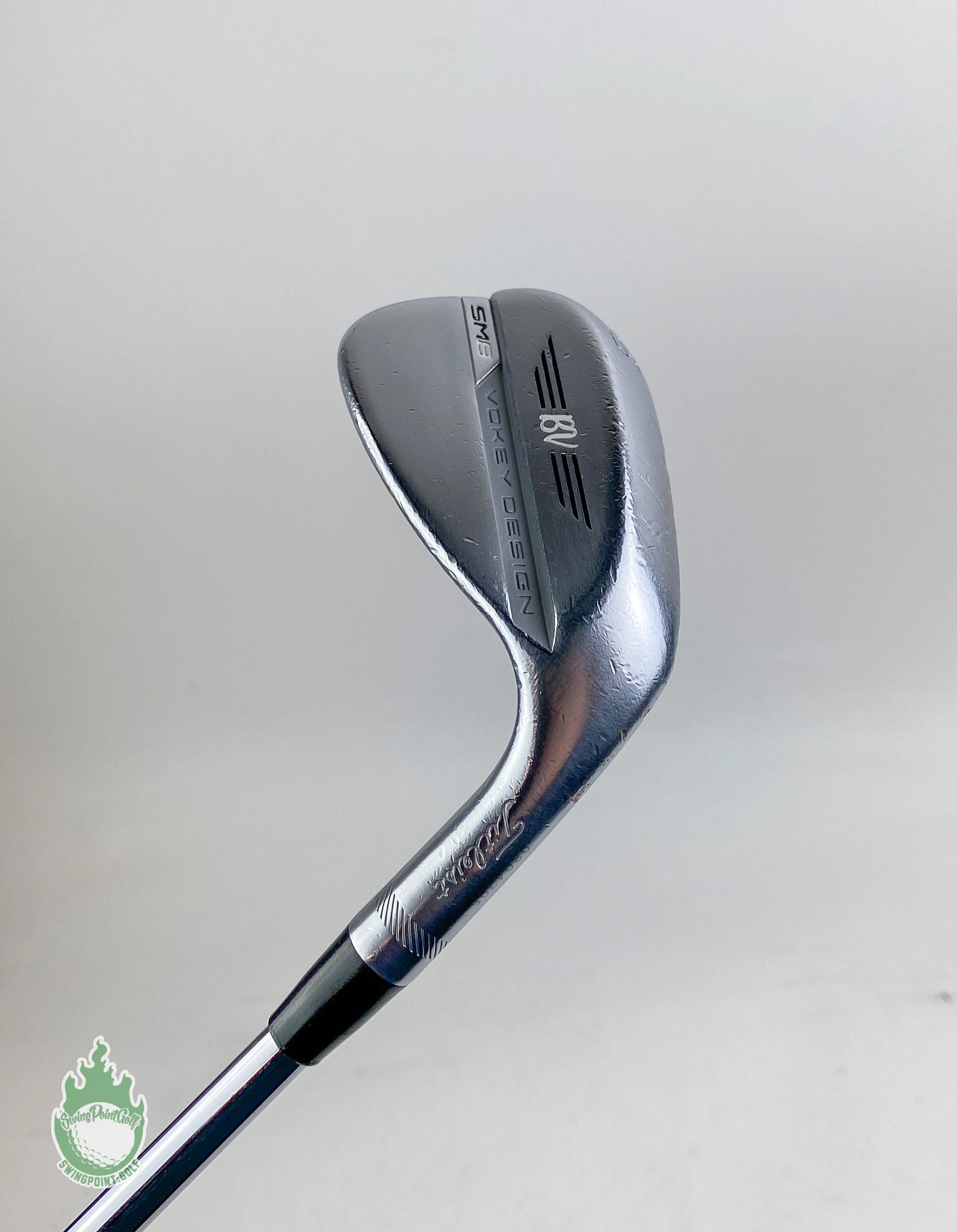 Used Titleist Vokey SM8 F Grind Tour Chrome Wedge 50*-08 Wedge Steel Golf Club - Image 12