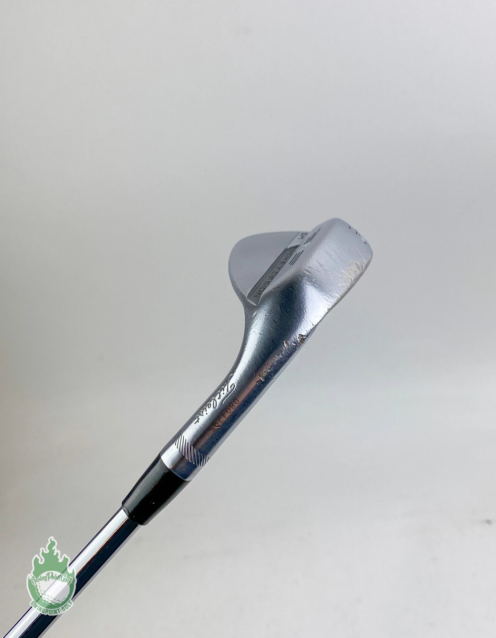 Used Titleist Vokey SM8 F Grind Tour Chrome Wedge 50*-08 Wedge Steel Golf Club - Image 11